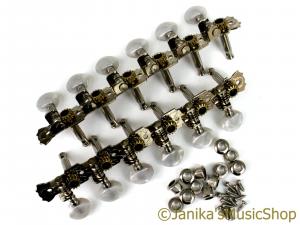 12 STRING GUITAR MACHINE HEADS PEARLOID SOLID HEADSTOCK
